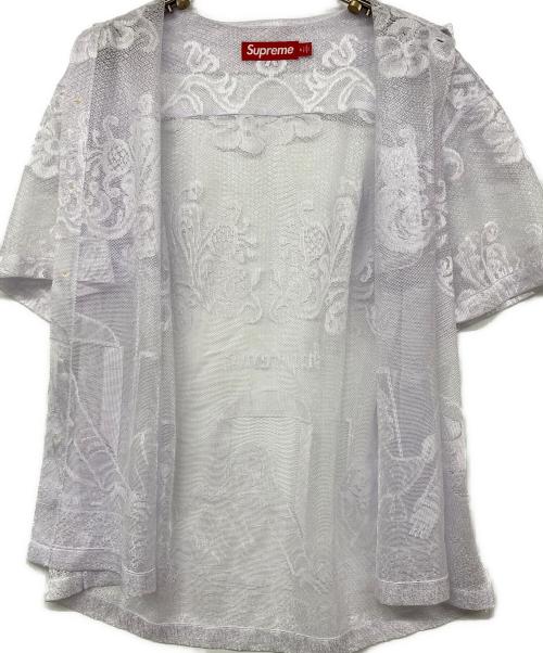 SUPREME（シュプリーム）SUPREME (シュプリーム) Last Supper Lace S/S Shirt/ラストサパーレース半袖シャツ ホワイト サイズ:Sの古着・服飾アイテム