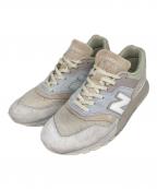 NEW BALANCE×KITH RONNIE FIEGニューバランス×キスロニーフィグ）の古着「997.5/スニーカー」｜ベージュ