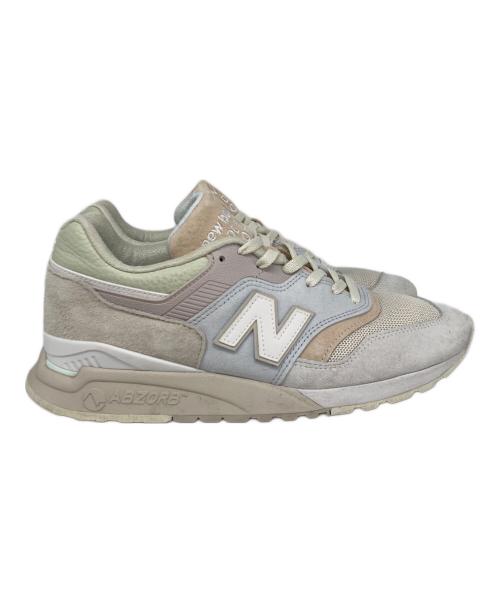 NEW BALANCE（ニューバランス）NEW BALANCE (ニューバランス) KITH RONNIE FIEG (キスロニーフィグ) 997.5/スニーカー ベージュ サイズ:27の古着・服飾アイテム