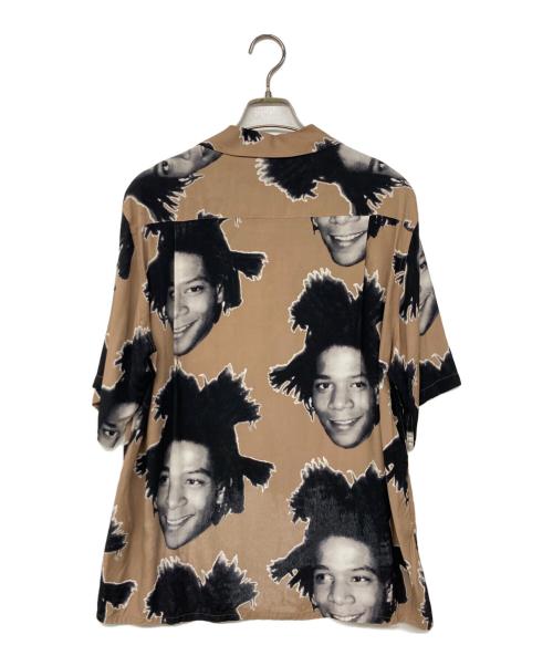 WACKO MARIA（ワコマリア）WACKO MARIA (ワコマリア) Jean-Michel Basquiat (ジャン ミシェル バスキア) HAWAIIAN SHIRT ベージュ サイズ:Mの古着・服飾アイテム