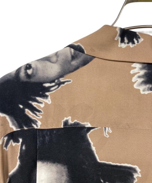 WACKO MARIA（ワコマリア）WACKO MARIA (ワコマリア) Jean-Michel Basquiat (ジャン ミシェル バスキア) HAWAIIAN SHIRT ベージュ サイズ:Mの古着・服飾アイテム