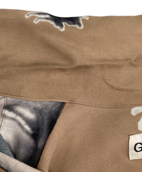 WACKO MARIA（ワコマリア）WACKO MARIA (ワコマリア) Jean-Michel Basquiat (ジャン ミシェル バスキア) HAWAIIAN SHIRT ベージュ サイズ:Mの古着・服飾アイテム