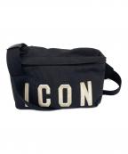 DSQUARED2ディースクエアード）の古着「ショルダーバッグ」｜ブラック