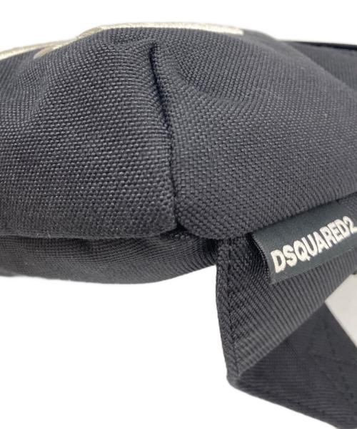 DSQUARED2（ディースクエアード）DSQUARED2 (ディースクエアード) ショルダーバッグ ブラックの古着・服飾アイテム