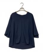 theory luxeセオリーリュクス）の古着「ブラウス」｜ネイビー