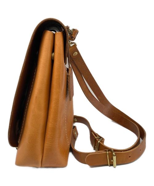 Herz（ヘルツ）Herz (ヘルツ) ナレッジバッグ ブラウンの古着・服飾アイテム