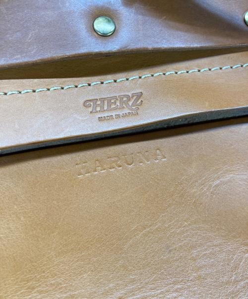 Herz（ヘルツ）Herz (ヘルツ) ナレッジバッグ ブラウンの古着・服飾アイテム