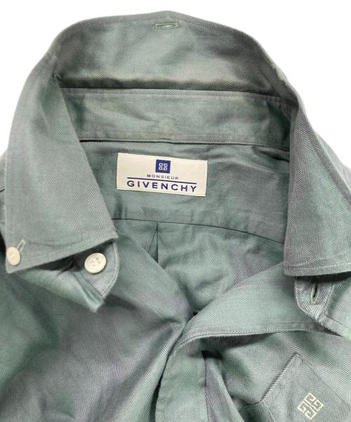 GIVENCHY（ジバンシィ）GIVENCHY (ジバンシィ) シャツ ブルー サイズ:記載なしの古着・服飾アイテム