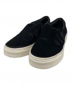 CELINEセリーヌ）の古着「サテンスリッポン」｜ブラック