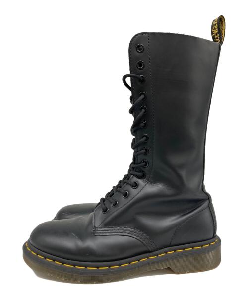 Dr.Martens（ドクターマーチン）Dr.Martens (ドクターマーチン) 14ホールブーツ ブラック サイズ:UK5の古着・服飾アイテム