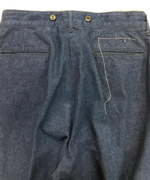 H.UNIT（エイチユニット）H.UNIT (エイチユニット) デニムワイドパンツ ネイビー サイズ:1の古着・服飾アイテム