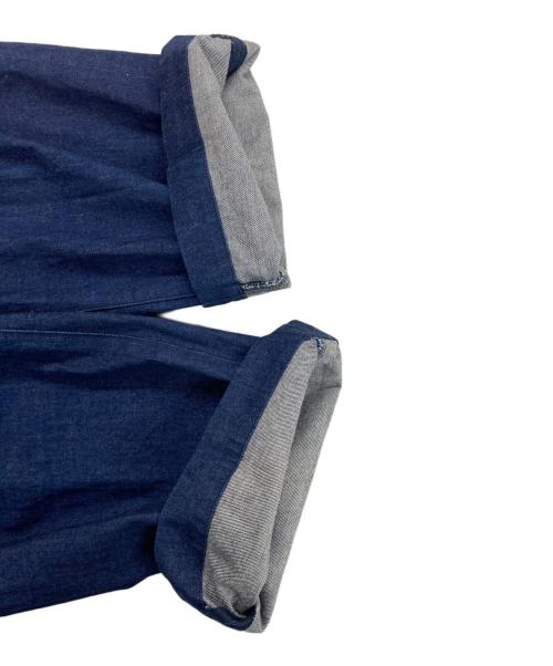 H.UNIT（エイチユニット）H.UNIT (エイチユニット) デニムワイドパンツ ネイビー サイズ:1の古着・服飾アイテム