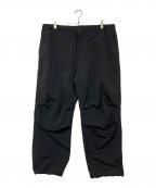 SEDAN ALL-PURPOSEセダンオールパーパス）の古着「NYLON TECH PANT/ナイロンテックパンツ」｜ブラック