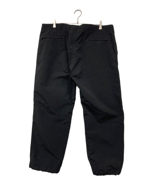 SEDAN ALL-PURPOSE（セダンオールパーパス）SEDAN ALL-PURPOSE (セダンオールパーパス) NYLON TECH PANT/ナイロンテックパンツ ブラック サイズ:Lの古着・服飾アイテム