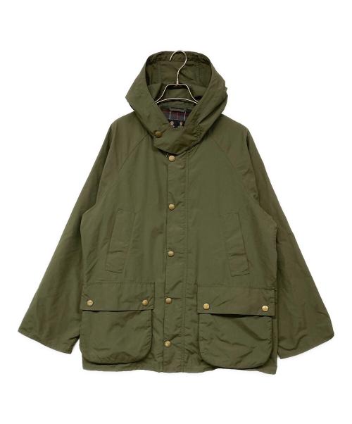 Barbour（バブアー）Barbour (バブアー) ナイロンフードブルゾン グリーン サイズ:40の古着・服飾アイテム