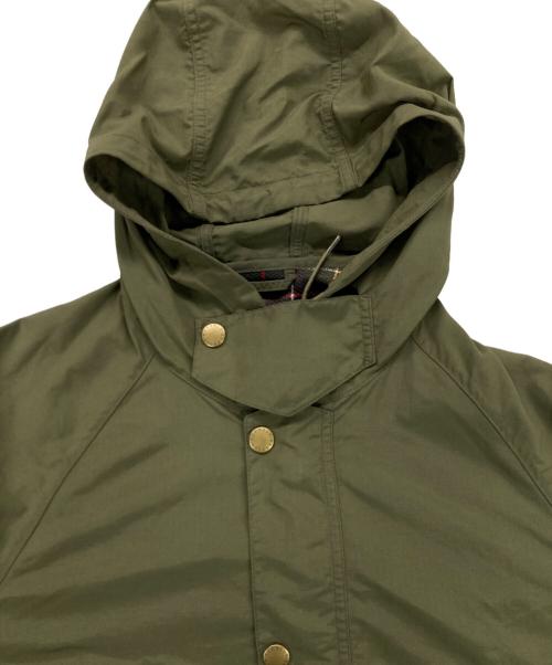 Barbour（バブアー）Barbour (バブアー) ナイロンフードブルゾン グリーン サイズ:40の古着・服飾アイテム