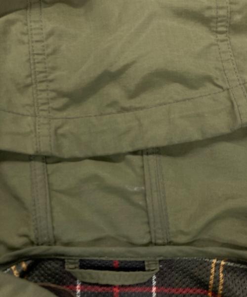 Barbour（バブアー）Barbour (バブアー) ナイロンフードブルゾン グリーン サイズ:40の古着・服飾アイテム