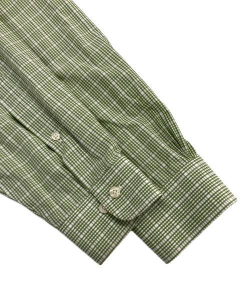 BROOKS BROTHERS（ブルックスブラザーズ）BROOKS BROTHERS (ブルックスブラザーズ) ボタンダウンシャツ グリーン サイズ:Mの古着・服飾アイテム