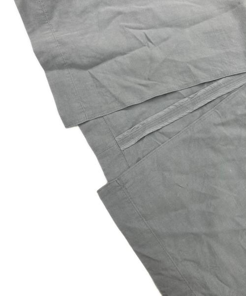 BALLSEY（ボールジィ）BALLSEY (ボールジィ) レーヨンリネンタンブラー バックタックワンピース ブルー サイズ:34の古着・服飾アイテム