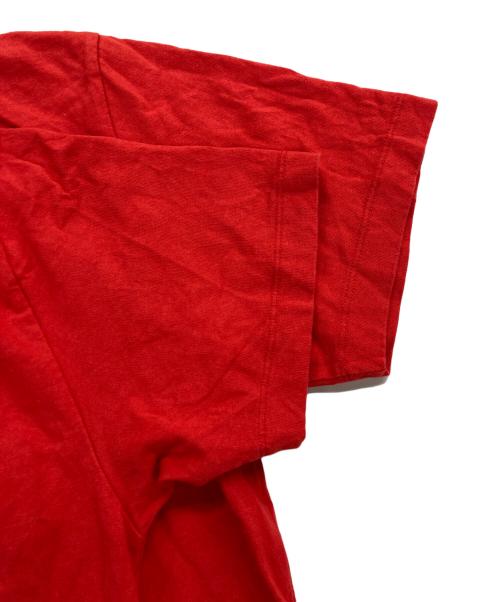 OFFWHITE（オフホワイト）OFFWHITE (オフホワイト) lim Fit Unfinished T-Shirt レッド サイズ:Sの古着・服飾アイテム