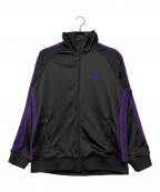 Needlesニードルズ）の古着「トラックジャケット」｜ブラック×パープル