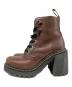 Dr.Martens (ドクターマーチン) 6アイ ブーツ ブラウン サイズ:UK3：9000円