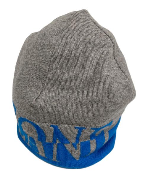 STONE ISLAND（ストーンアイランド）STONE ISLAND (ストーンアイランド) ニット帽 ブルー×グレー サイズ:記載なしの古着・服飾アイテム