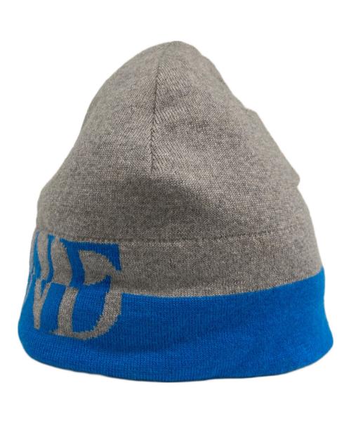 STONE ISLAND（ストーンアイランド）STONE ISLAND (ストーンアイランド) ニット帽 ブルー×グレー サイズ:記載なしの古着・服飾アイテム