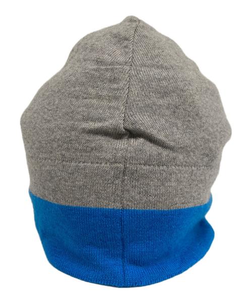 STONE ISLAND（ストーンアイランド）STONE ISLAND (ストーンアイランド) ニット帽 ブルー×グレー サイズ:記載なしの古着・服飾アイテム