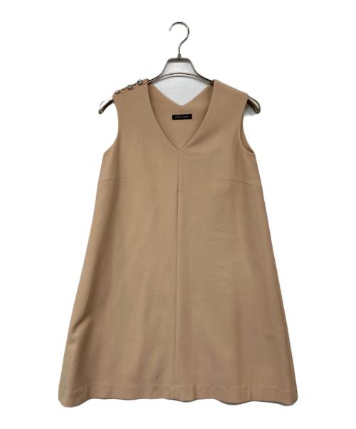 YOKO CHAN（ヨーコチャン）YOKO CHAN (ヨーコチャン) ビジュ-ノースリーブ ピンク サイズ:38の古着・服飾アイテム