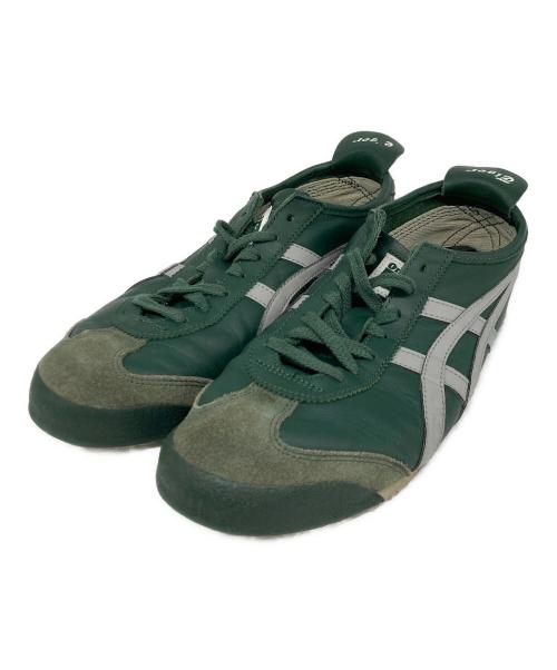 Onitsuka Tiger（オニツカタイガー）Onitsuka Tiger (オニツカタイガー) スニーカー グリーン サイズ:US9 1/2の古着・服飾アイテム