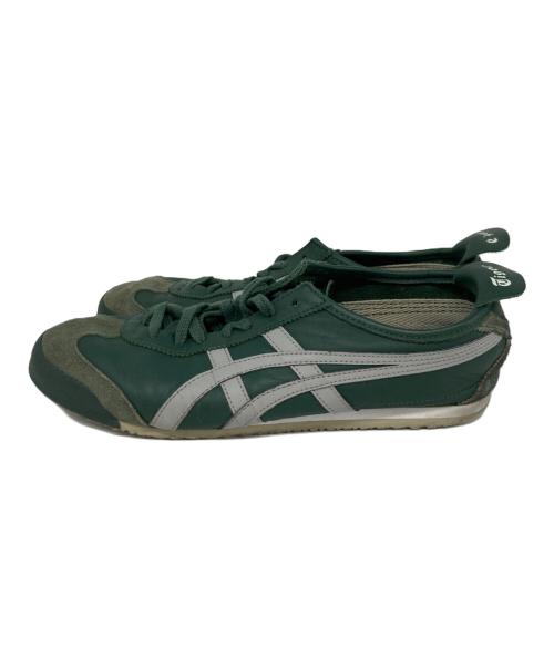 Onitsuka Tiger（オニツカタイガー）Onitsuka Tiger (オニツカタイガー) スニーカー グリーン サイズ:US9 1/2の古着・服飾アイテム