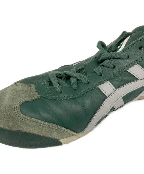 Onitsuka Tiger（オニツカタイガー）Onitsuka Tiger (オニツカタイガー) スニーカー グリーン サイズ:US9 1/2の古着・服飾アイテム