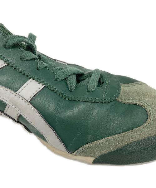 Onitsuka Tiger（オニツカタイガー）Onitsuka Tiger (オニツカタイガー) スニーカー グリーン サイズ:US9 1/2の古着・服飾アイテム