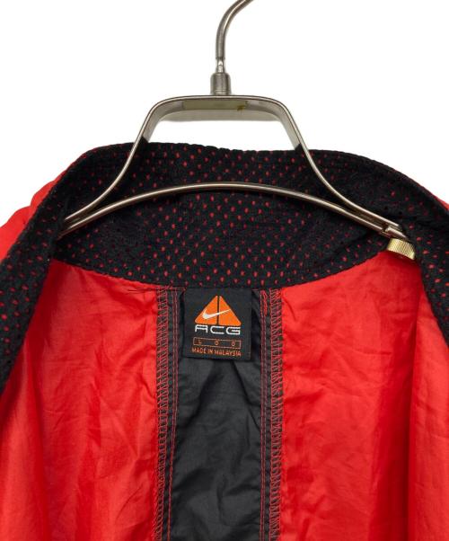 NIKE ACG（ナイキエーシージー）NIKE ACG (ナイキエージーシー) ナイロンベスト レッド サイズ:Lの古着・服飾アイテム