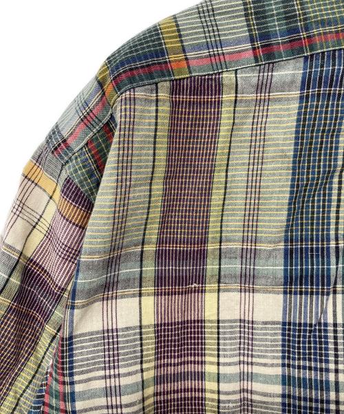 RALPH LAUREN（ラルフローレン）RALPH LAUREN (ラルフローレン) 半袖チェックシャツ グリーン サイズ:XLの古着・服飾アイテム