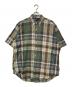 RALPH LAUREN（ラルフローレン）の古着「半袖チェックシャツ」｜グリーン