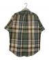 RALPH LAUREN (ラルフローレン) 半袖チェックシャツ グリーン サイズ:XL：4000円