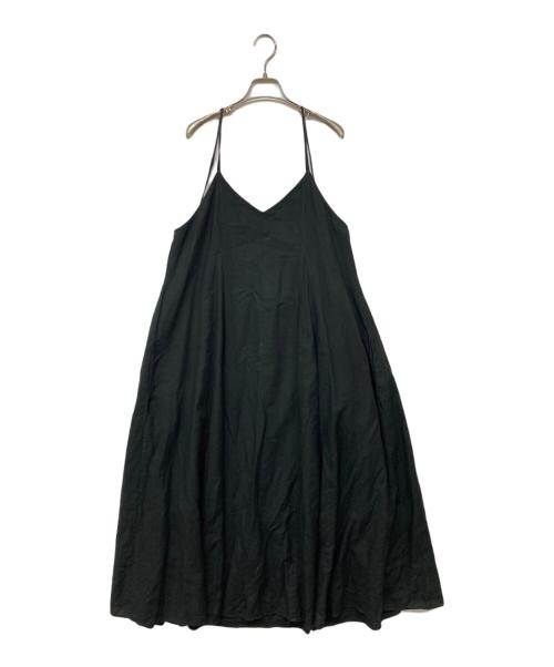 LIFESTYLIST（ライフスタイリスト）LIFESTYLIST (ライフスタイリスト) Calm Dress キャミソールワンピース ブラック サイズ:ｓの古着・服飾アイテム