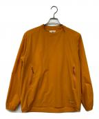 Snow peakスノーピーク）の古着「Stretch Packable Pullover」｜オレンジ