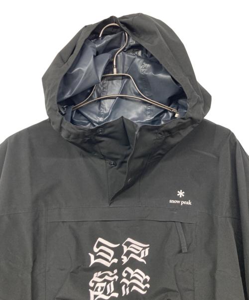 Snow peak（スノーピーク）Snow peak (スノーピーク) GEZAN PACKABLE Rain PONCHO ブラック サイズ:記載なし 未使用品の古着・服飾アイテム