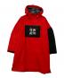 Snow peak（スノーピーク）の古着「GEZAN PACKABLE Rain PONCHO」｜レッド×ブラック