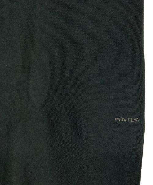 Snow peak（スノーピーク）Snow peak (スノーピーク) タキビスウェットパンツ ブラック サイズ:XLの古着・服飾アイテム
