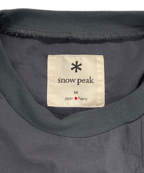 Snow peak（スノーピーク）Snow peak (スノーピーク) Breathable Quick Dry グレー サイズ:Mの古着・服飾アイテム