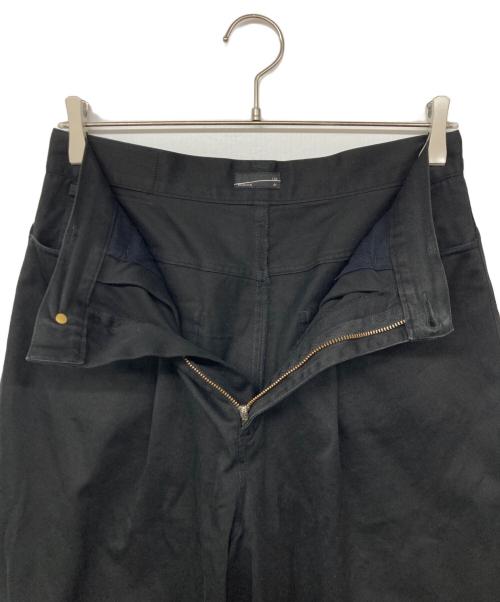 LAD MUSICIAN（ラッドミュージシャン）LAD MUSICIAN (ラッドミュージシャン) 1TUCK WIDE PANTS ブラック サイズ:42の古着・服飾アイテム
