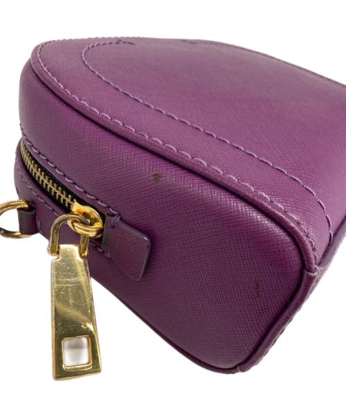 MARC JACOBS（マークジェイコブス）MARC JACOBS (マークジェイコブス) ショルダーバッグ パープルの古着・服飾アイテム