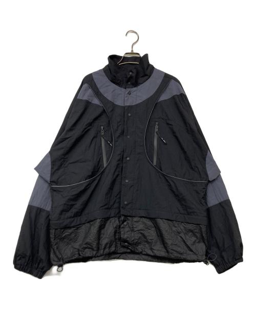 F/CE.（エフシーイー）F/CE. (エフシーイー) 20D LIGHTWEIGHT TRANSFORM SHIRT JK ブラック サイズ:Lの古着・服飾アイテム
