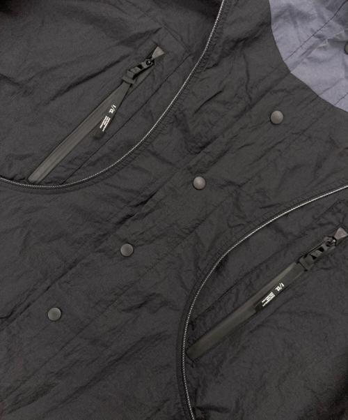 F/CE.（エフシーイー）F/CE. (エフシーイー) 20D LIGHTWEIGHT TRANSFORM SHIRT JK ブラック サイズ:Lの古着・服飾アイテム