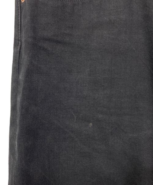 BLUE WORK（ブルーワーク）BLUE WORK (ブルーワーク) 13.5オンスデニム ワイドデニム ブラック サイズ:31の古着・服飾アイテム