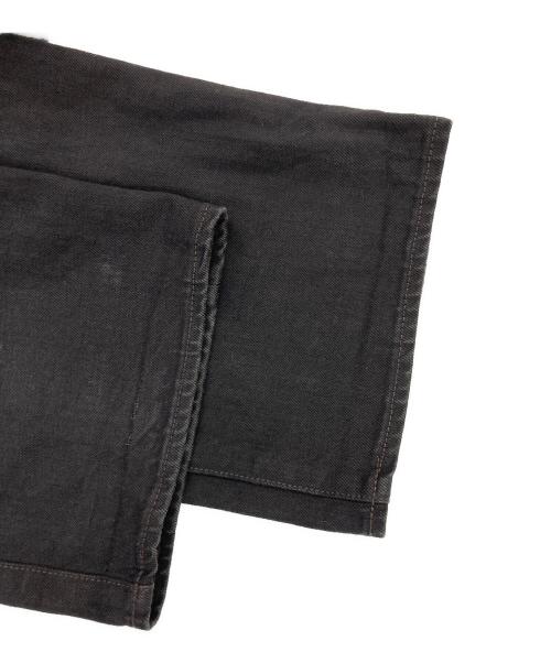 BLUE WORK（ブルーワーク）BLUE WORK (ブルーワーク) 13.5オンスデニム ワイドデニム ブラック サイズ:31の古着・服飾アイテム